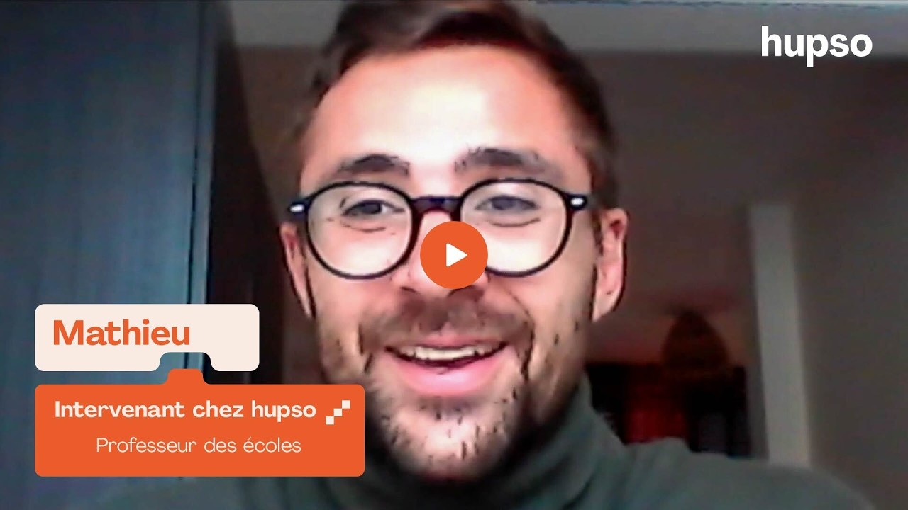 Mathieu, formateur expert CRPE chez hupso
